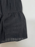 Antique Tiered Flare Long Skirt