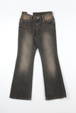 Washed teen bootcut denim