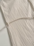 Raschel Nylon Slit Long Vest