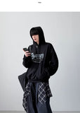 Iglen Check Over Hoodie