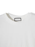 Over Crop Basic Short Sleeve T-Shirt
