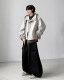 Midori Crop Balloon Field Jacket