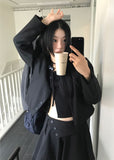 SIDE BUTTON STRAP CARDIGAN