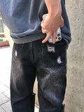 Isle Damage Flare Denim Pants