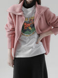 [Premium] Cory Two-Way Zip Up Knit