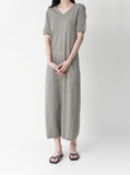 Lipsy Linen Whole Garment V-Neck One Piece