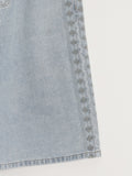 Classic Ruta Embroidered Bermuda Denim Pants