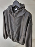 Vintage Leather Hood Jacket