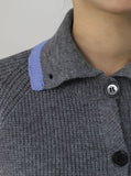Color Matching Collar Signature Knit