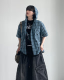 Magia Check Hood Shirt