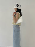 [summer] Floral Knit Bucket Hat