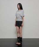 Oversized Asymmetrical T-Shirt