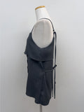 Attention Pleated Layered Bustier