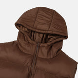 Tailed Padding Hood Vest