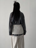 Nami Tencel See-through Loose Fit Shirt