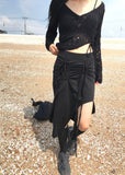 CHI WRAP STRING SKIRT
