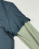 Cedar ribbed layered tee