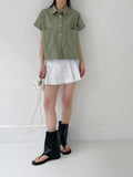 Leather buckle open toe flip-flop boots