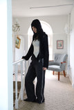 Hood Boucle Two-Way Zip-Up