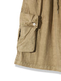 Stack Pigment Cargo Half Pants