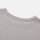 Slim Waffle Long Sleeve