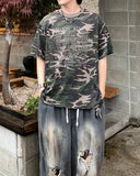 MOON Camo Short Sleeve T-Shirt