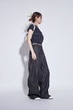 curve balloon denim