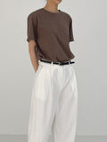 [INC MADE] Silket Cotton Short Sleeve T-Shirt