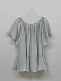 Prin Unbalanced Flare Blouse