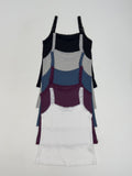 Lace Ribbed Square Sleeveless