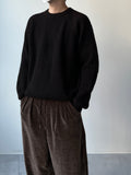 Two-Tone Velvet Banding Pants