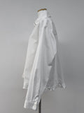 Peach Frill Loose-Fit Shirt