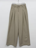 Launer Pocket Two-Tuck Wide Slacks
