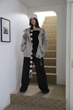 Check Frill Skirt Pants