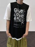 Plan) Love Printing Cotton Vest