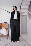 Chino Stud Overall Pants