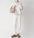 Lia Cash Hood Zip Up & Banding Jogger Setup