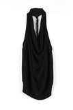 Back Twist Drape Halter Top