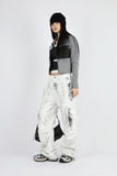 White washed cargo pants