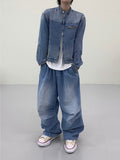 Lake Denim Parachute Wide Pants