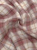 Linen Vintage Check Overfit Shirt