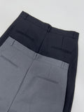Ber Linen Two Tuck Wide Slacks