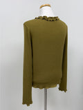 Collie V-Neck Cardigan T-Shirt