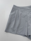 Anton two-tuck culotte pants
