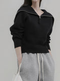 Woolback Serra Zip-Up Knit