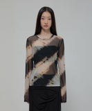 Sheer Mesh Long Sleeve