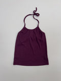 Ponz Ribbed Halterneck Sleeveless