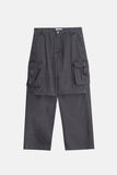 Den Belted Strap Cargo Pants