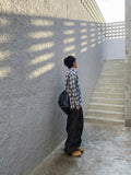Suss grunge check shirt