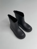 Atom round ankle rain boots